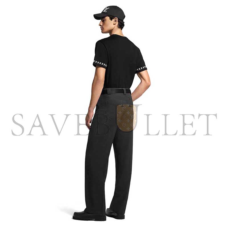 LOUIS VUITTON SHORT-SLEEVED COTTON CREWNECK 1AGKM9